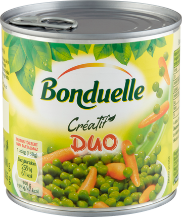 Bonduelle creatif duo zelené borsové bábätko 400 g