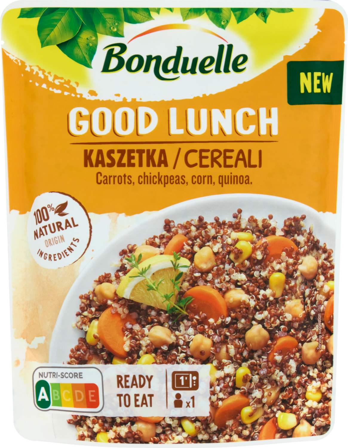 Bonduelle good lunch quinoa a chilli burst 250 g