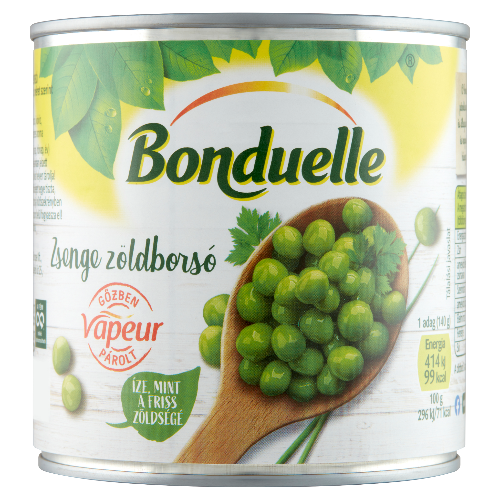Zelený piers Bonduelle vapeur 320 g
