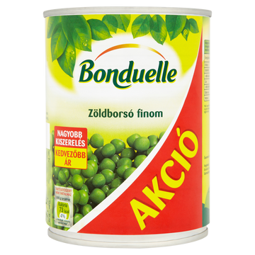 Maxipack z zeleného treska Bonduelle 545 g