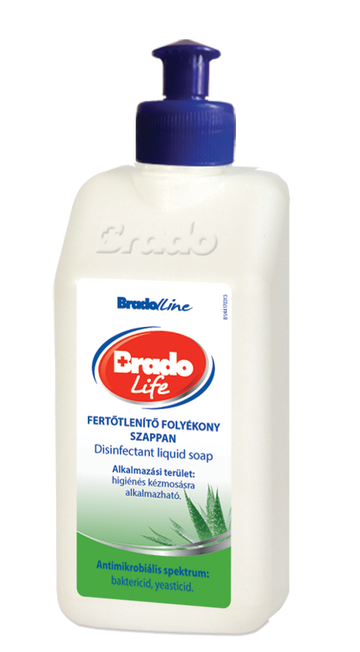Bradolife dezinfekčné tekuté mydlo s aloe vera 350 ml - 82651
