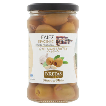 Olivové prúty plnené zeleným cesnakom 314 ml