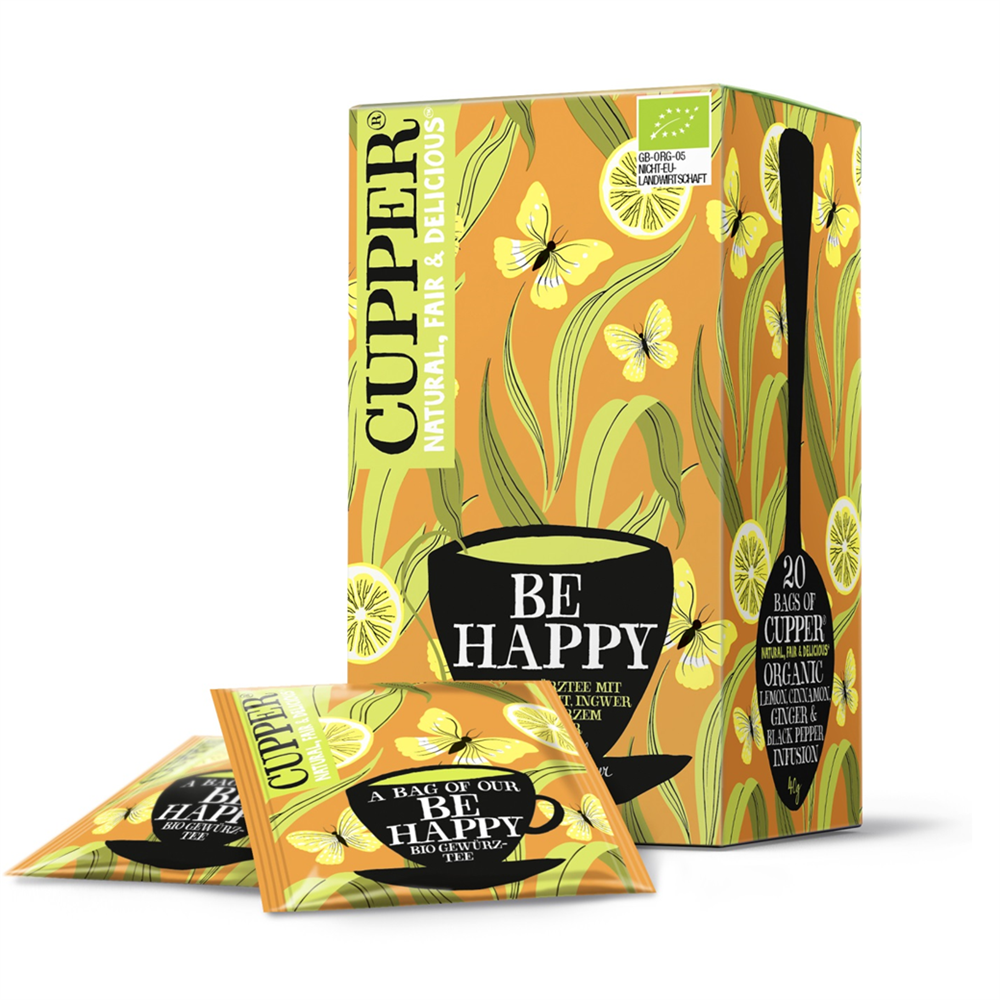 Cupper Korenený čaj pre šťastnú náladu 40 g - 58254