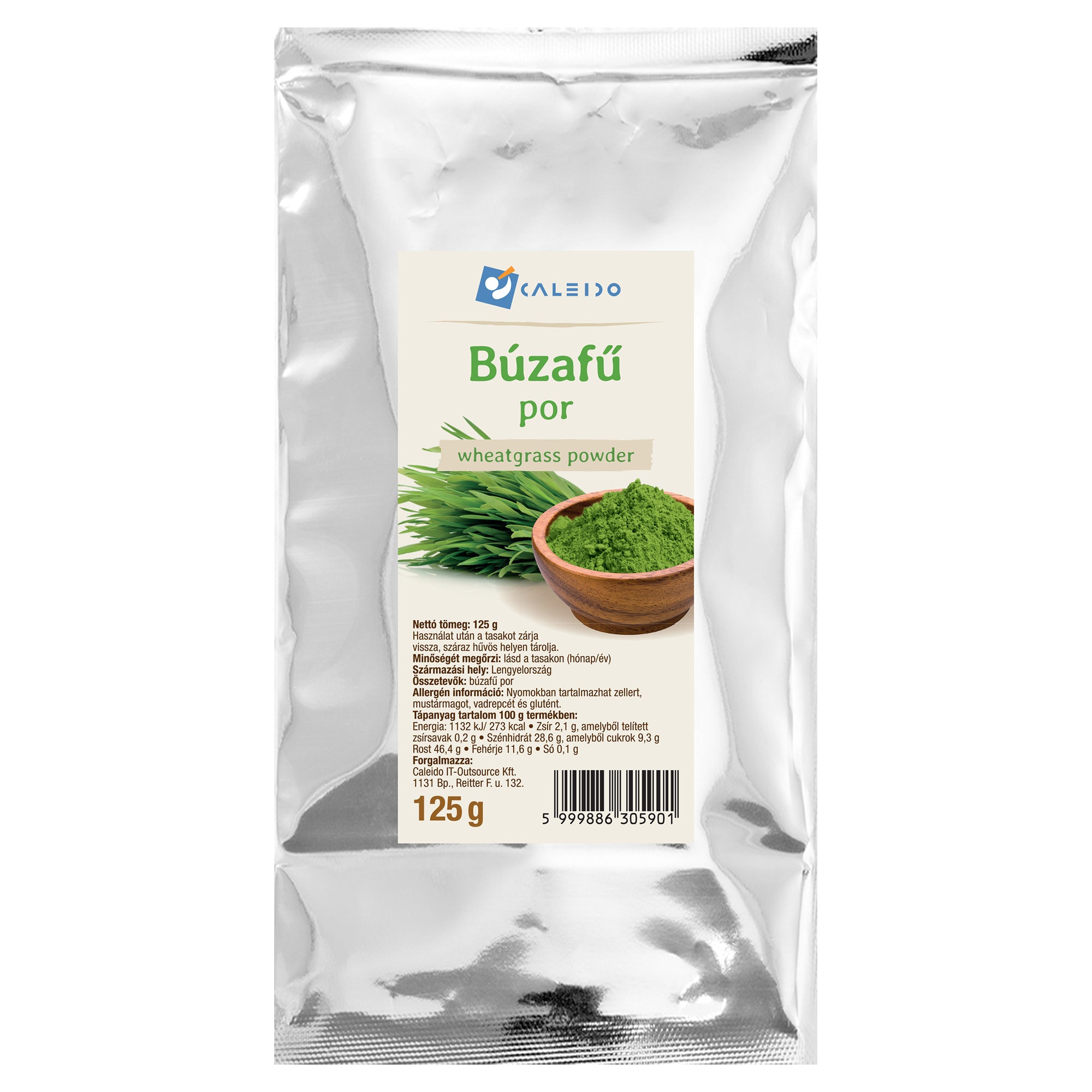 Caleido Prášok z pšeničnej trávy 125 g - 53950