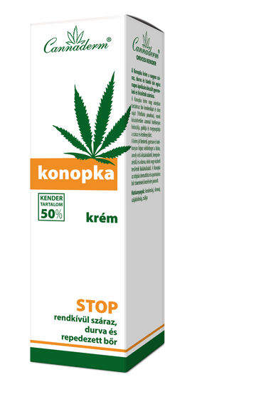 CANNADERM Konopka Masť na suchú pokožku 75 g - 85385