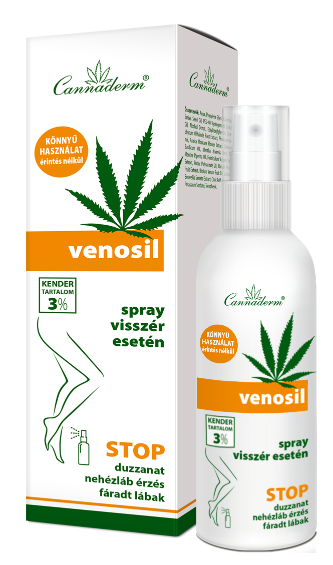 Cannaderm Venosil Sprej na Kŕčové Žily 150 ml - 90113