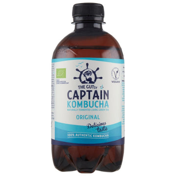 Captain bio kombucha živé kvety Original 400 ml