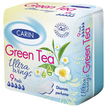 Carin ultra green tea ultra tenký vtáčik 9 kusov