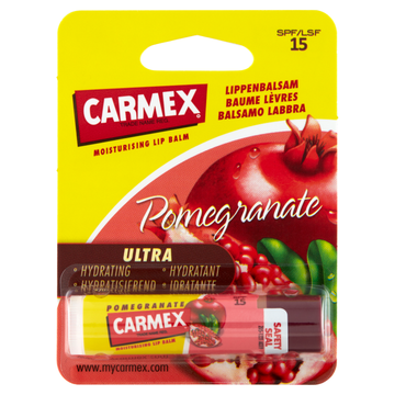Carmex hydratačný balzam na pery s granátovým jablkom 4,25 g - 92755