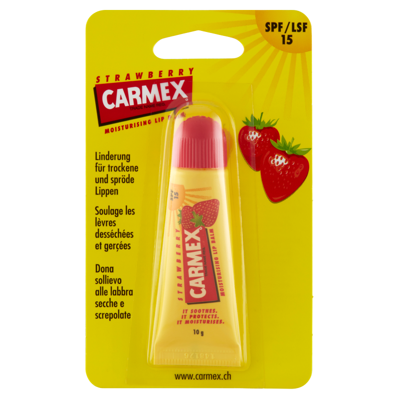 Carmex jahodový balzam na pery 10g - 92760