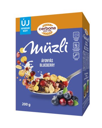 Cerbona muesli s jahodami 200 g