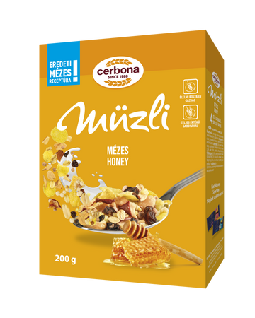 Cerbona müsli s medovou príchuťou 200 g - 96395