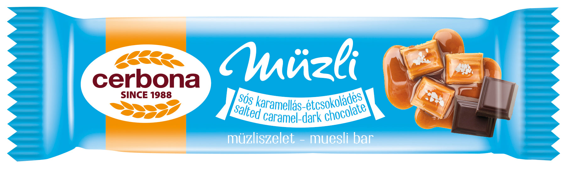 Čerbové kúsky so slanou karamelovou čokoládou 20 g