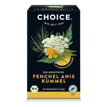 Choice bylinný čaj s feniklom, anízom a rascou 40 g - 94364