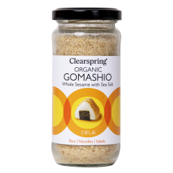 Clearspring Bio Gomasio: Pražená hnedá sezamová soľ 100 g - 96300