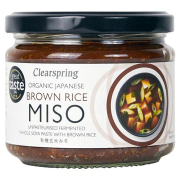 Clearspring organické miso z hnedej ryže v pohári 300 g - 22758