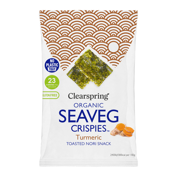 Clearspring chrumkavé nori riasy s kurkumou BIO 4g - 96154