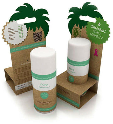 Coconutoil Cosmetics Pure Bio guličkový dezodor 50 ml - 47292