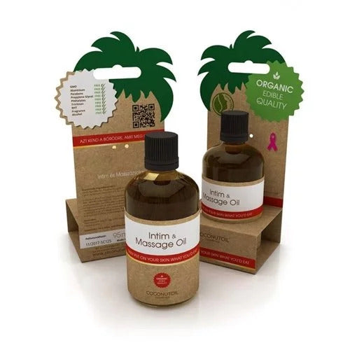 Coconutoil Cosmetics bio intím és masszázsolaj 95 ml - 47284