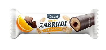 Cornexi zabruď s oranžovou náplňou, zabruď s kakaovým povlakom 30 g