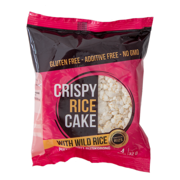 Crispy Rice Cake nafukovaná ryža s ryžovou korenou, slaná 32g