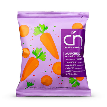 Crispy Natural 100% mrkvové plátky 18 g 98872