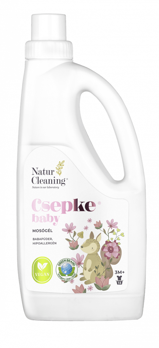 Csepke Baby jemný prací gél s vôňou púdru 1000 ml - 51766
