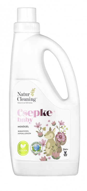 Csepke Baby jemný prací gél s vôňou púdru 1000 ml - 51766