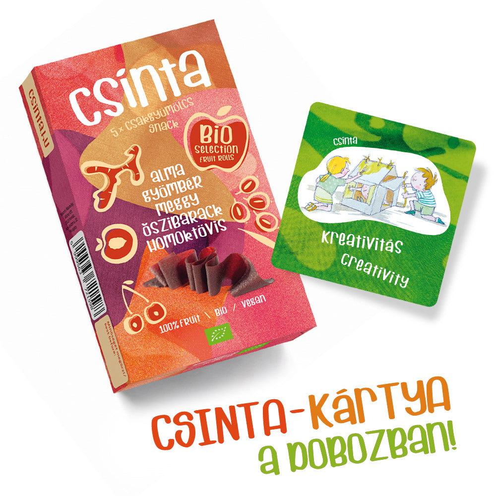 Csinta výber bio ovocných roliek 60 g - 90734