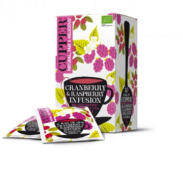Cupper BIO Ovocný čaj s brusnicami a malinami 50 g - 58252