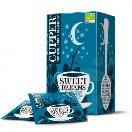 Cupper Bio bylinný čaj Little Dreamer 30 g - 58259