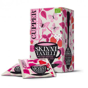 Cupper Bio Ovocný čaj s jahodami a vanilkou 40 g - 58255