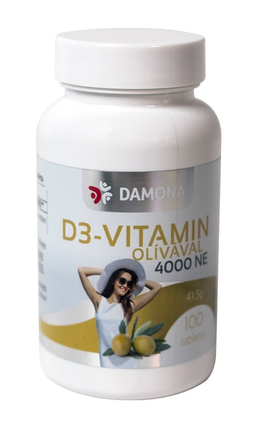 Damona d3 vitamín 4000NE s olivami 100 tabliet