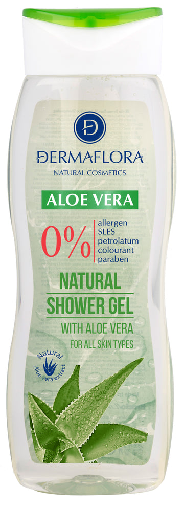 Dermaflora 0% sprchový kúpeľ aloe vera 250 ml