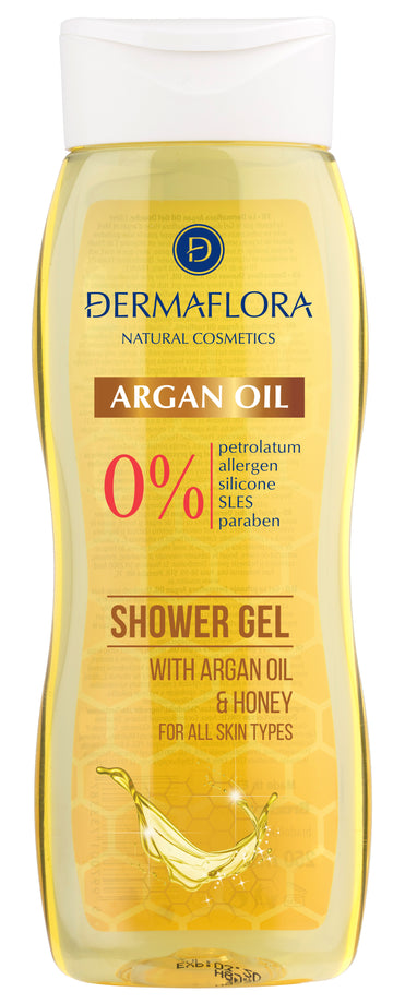 Dermaflora 0% Arganový olej na sprchovanie 250 ml