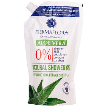 Dermaflora 0% aloe vera na doplnenie sprchy 500 ml
