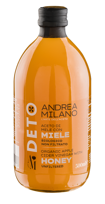 Andrea Milano Deto prírodný jablčný ocot s medom 500 ml - 95700