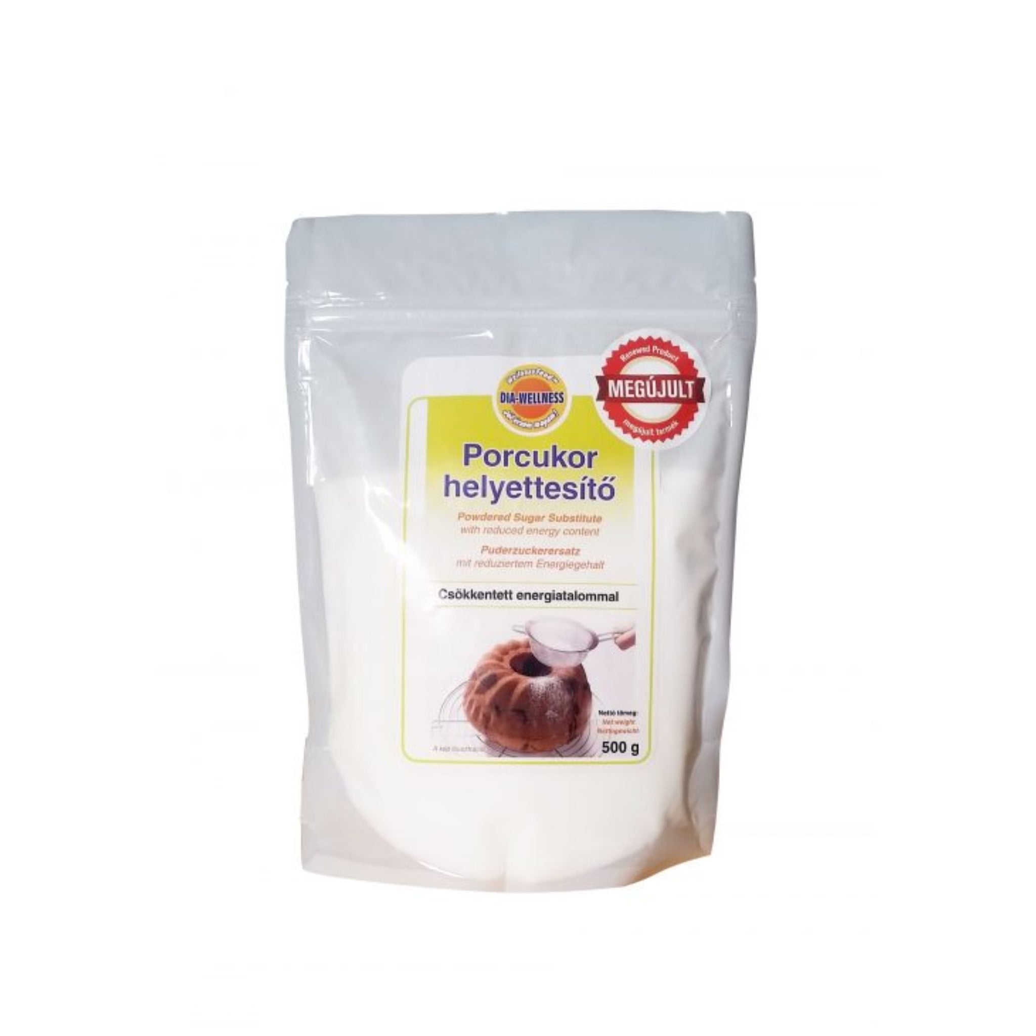 Dia-Wellness náhrada práškového cukru 500 g - 10896