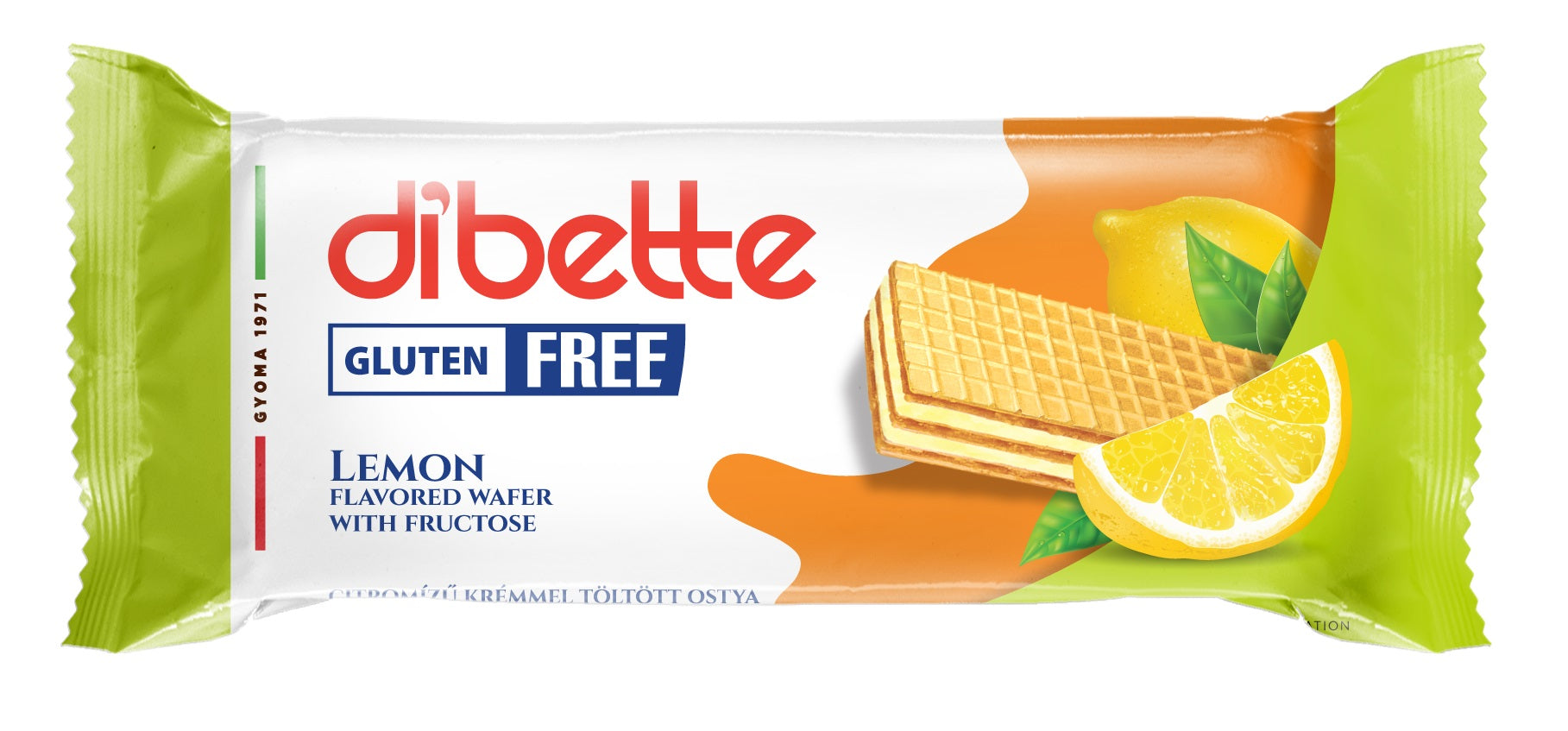 Dibette oblátky s citrónovou príchuťou 50 g - 90921