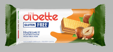Dibette bezlepková oriešková oblátka s krémovou náplňou 50 g - 90922