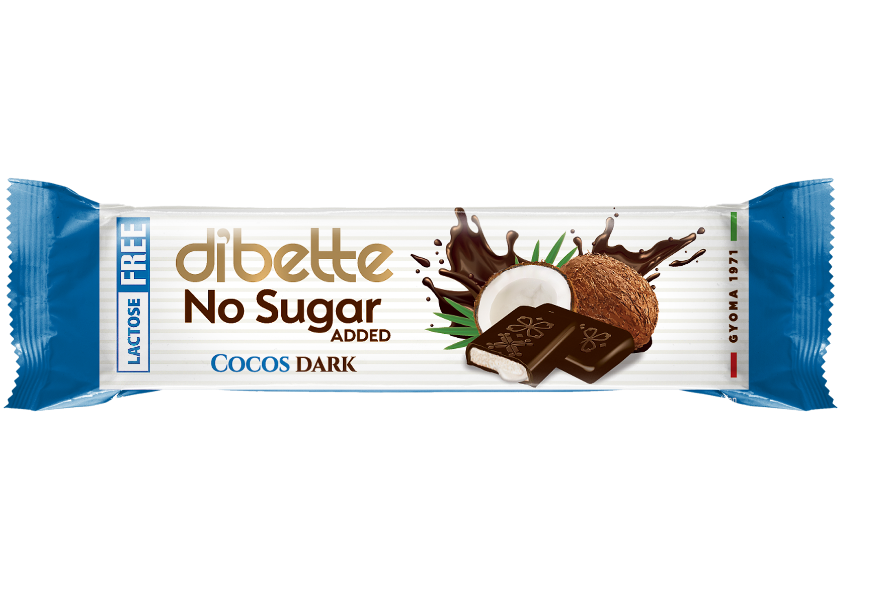 Dibette Horká čokoláda s kokosovou náplňou 22 g - 91041