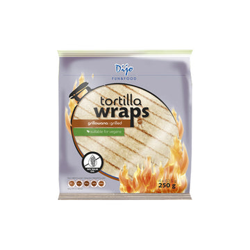 Jedlé vegánske tortilly predgrilované 250 g