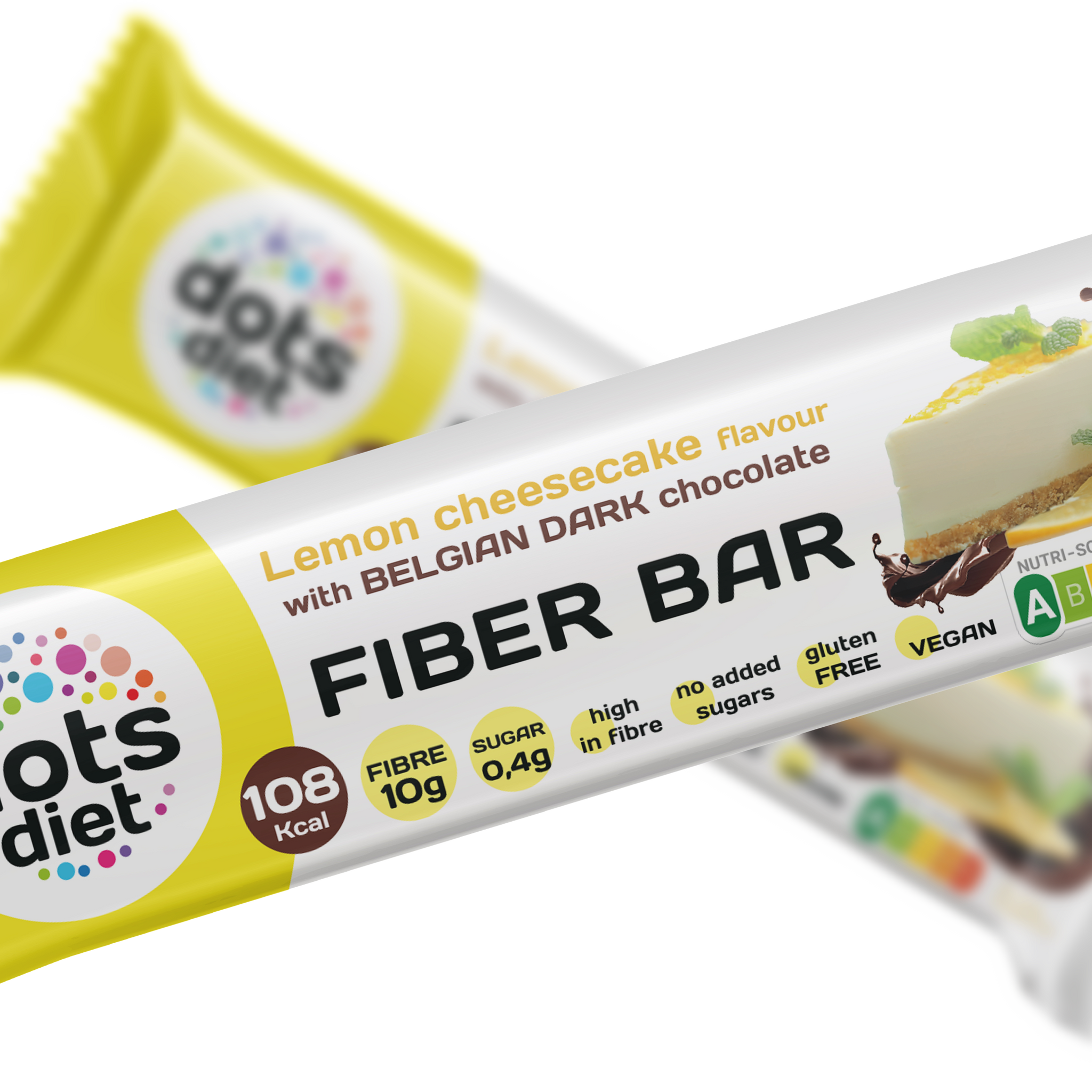 Dotsdiet citrónová cheesecake tyčinka s vlákninou 40 g - 95311