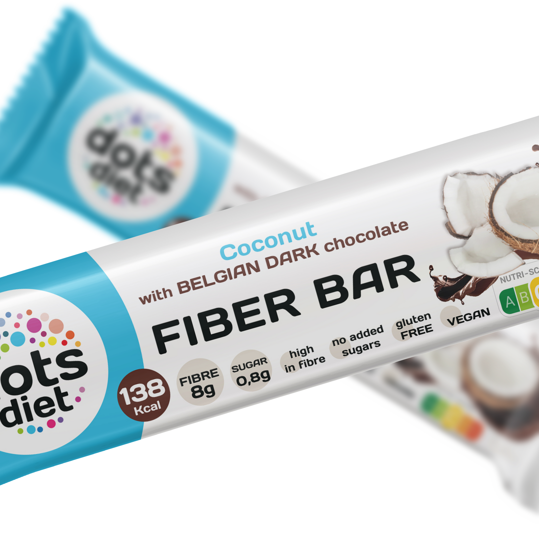 Dotsdiet Vlákninová tyčinka s kokosovou príchuťou 40 g - 95313