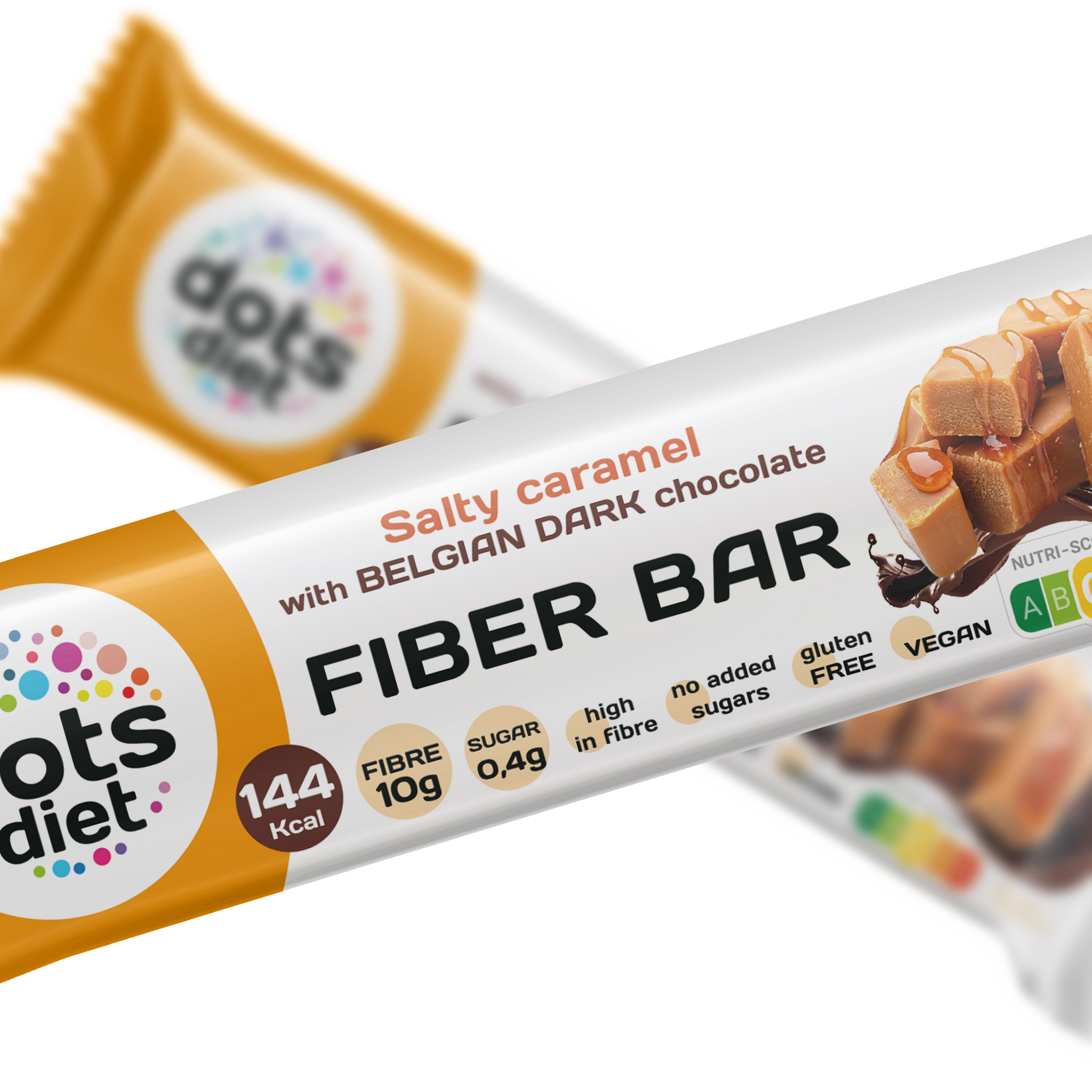 Dotsdiet slano-karamelová vlákninová tyčinka 40 g - 95312