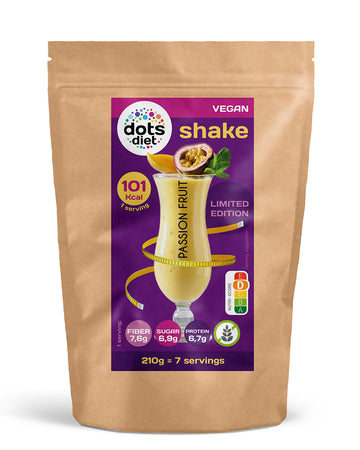Dotsdiet prášok na shake s marakujovou príchuťou 210 g - 96043