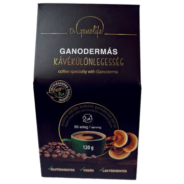 Dr Ganolife bio kávová špecialita s ganodermou 2 v 1 120 g - 50864