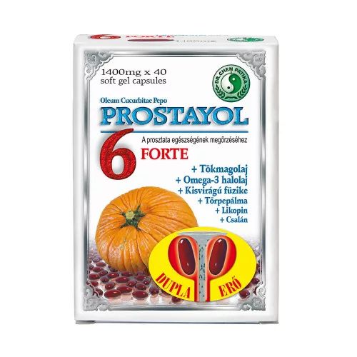 Dr. Chen Kapsuly na zachovanie zdravia prostaty Prostayol 6 Forte 40 ks - 23619