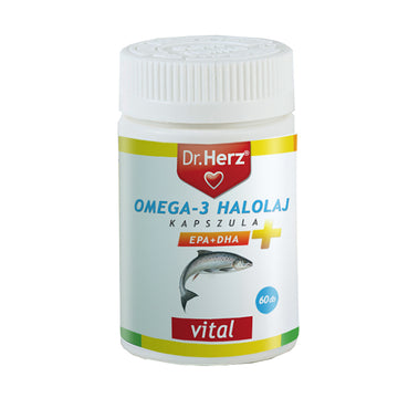Dr.herz omega-3 rybí olej 1000 mg 60 šálok