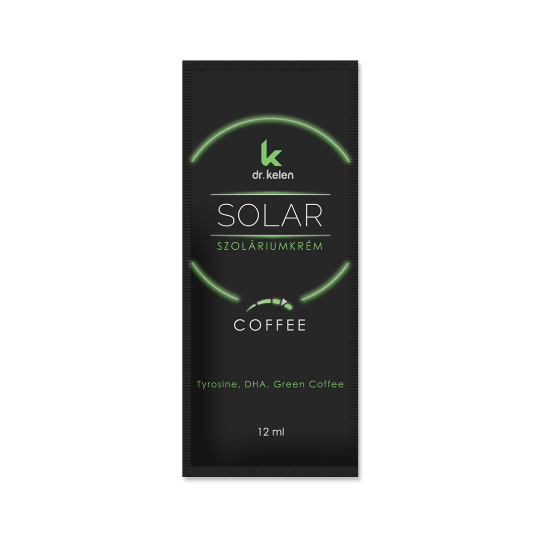 Dr.Kelen Sunsolar bronzujúci krém na opaľovanie so zelenou kávou 12 ml - 53244